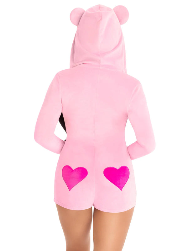 Comfy Sweetheart Bear Romper (Adult)