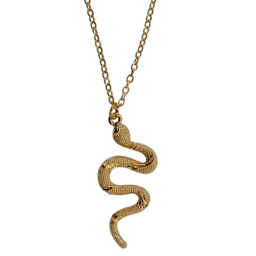 Gold Serpent Necklace