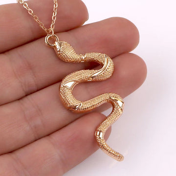 Gold Serpent Necklace