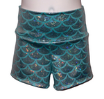 Mermaid Shadow Foil Shorts (Child)