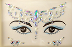 Oval Face Gem Stickers