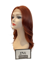 Safranfarbene Perücke (Lace Front)