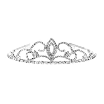 Marquise Top Rhinestone Tiara