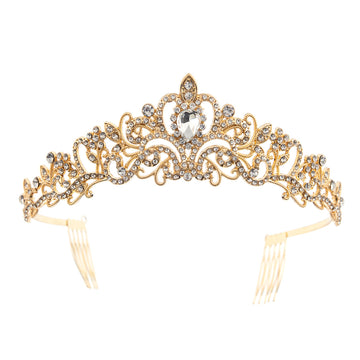 Baroque Style Rhinestone Tiara