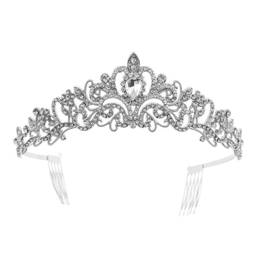 Baroque Style Rhinestone Tiara
