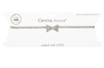 Rhinestone Bow Choker