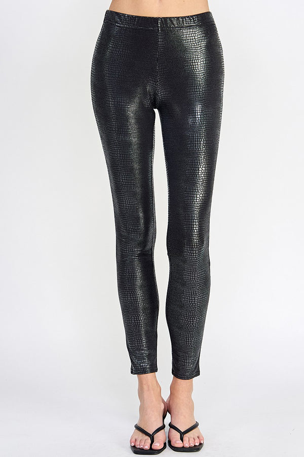 Leggings de piel sintética (adulto)