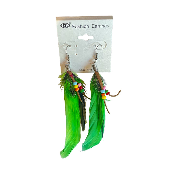 Retro Feather Earrings