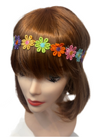 Cotton Flower Hippie Headband