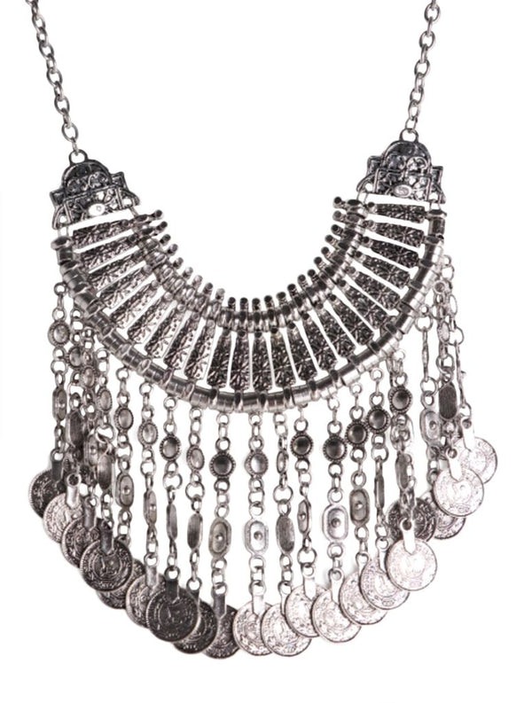 Tribal Necklace (Silver)
