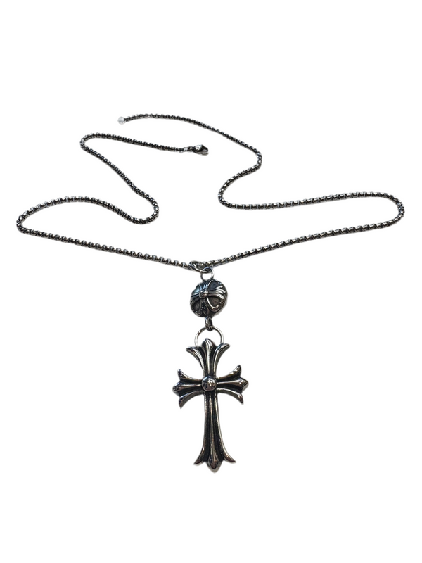Stainless Steel Roman Cross Necklace