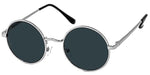 Retro Style Colored Circle Glasses