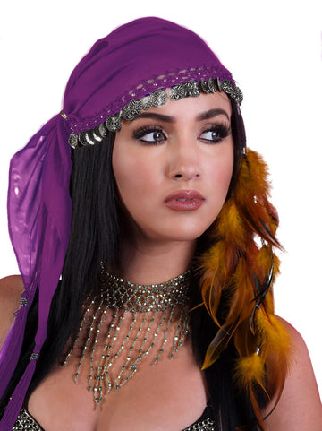 Coin Edged Headscarf