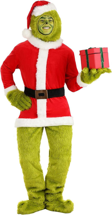 Grinch Santa Costume (Adult)