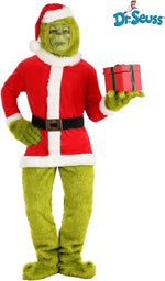 Grinch Santa Costume (Adult)