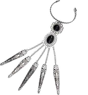 Gothic Chain Bracelet with Claws