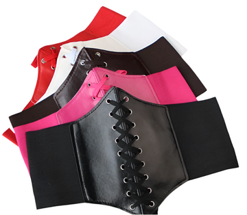 Womens Lace Up Waist Cincher