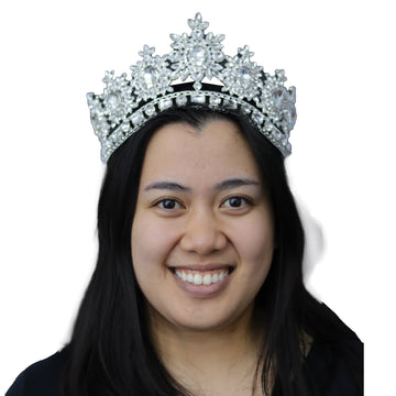 Deluxe Royal Rhinestone Tiara