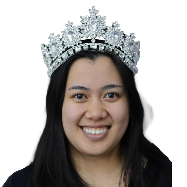 Deluxe Royal Rhinestone Tiara