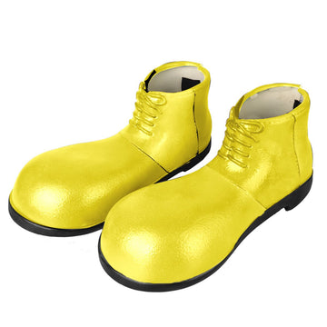 Yellow Latex Clown Shoe Toppers