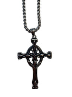 Stainless Silver Celtic Cross Necklace