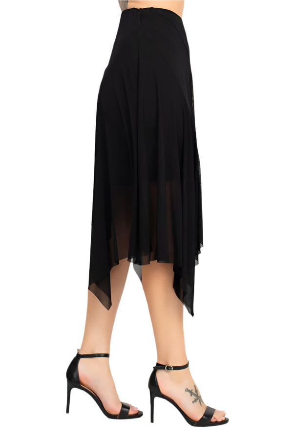 Hankerchief Sheer Mesh Costume Skirt (Adult)