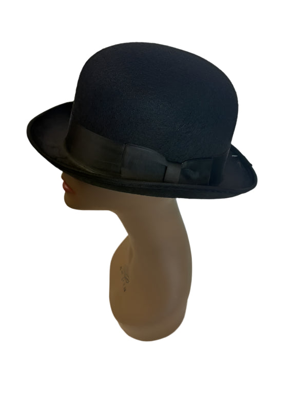 Black Derby Hat