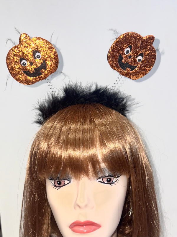 Orange Pumpkin Headband