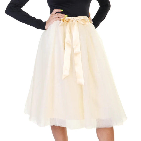 Midi Length Lined Tutu Skirt (Adult)