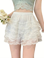 Full Cut Ruffled Shorts