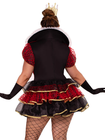 Queen of Hearts Costume (Plus)
