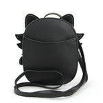 Glow In The Dark Sugar Skull Cat Crossbody Bag