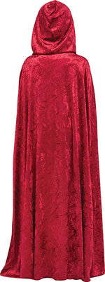 Hooded Velour Cape (Child)