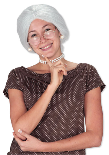 Granny Wig (White)
