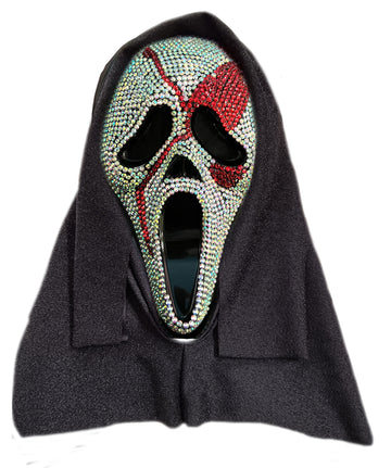 Bloody Bling Ghost Face Mask Knife Set