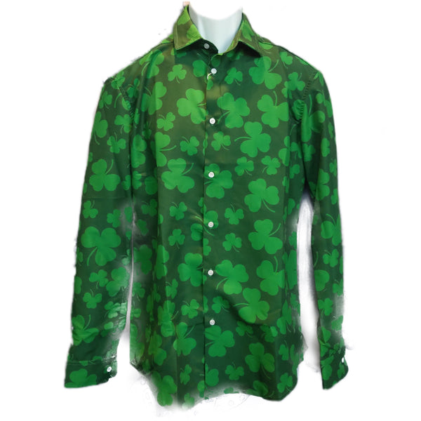 Men's Suitmeister St. Pats Green Shirt, Size: Small Men's Suitmeister St. Pats Green Shirt, Size: Small