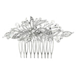 Flower Crystal Bridal Comb