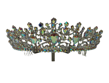 Royal Rhinestone Tiara AB