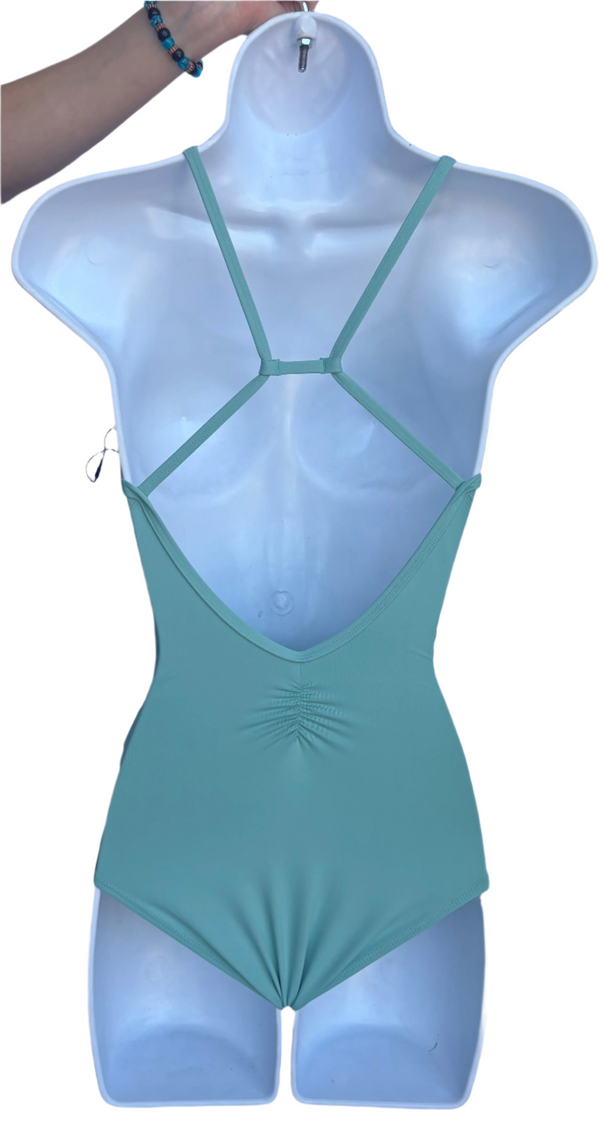 Lydia Camisole Leotard by Lulli LUB900 (Nile Blue)