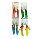 Retro Feather Earrings