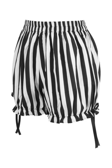 White/Black Striped Bloomers