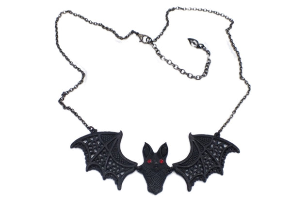 Fledermaus Metall Halsband