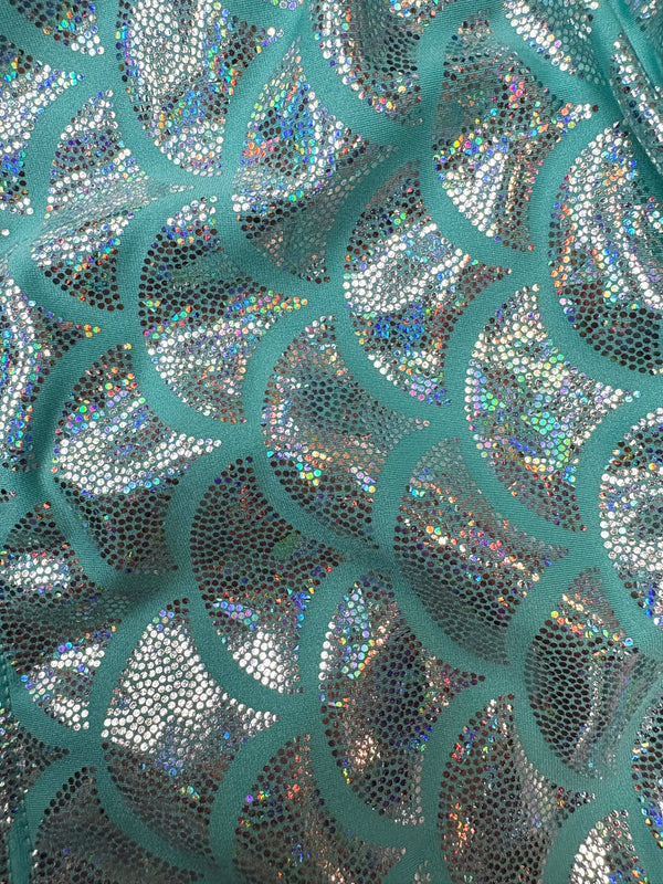 Mermaid Shadow Foil Crop Top (Child)