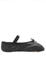 Dansoft Leather Ballet by Bloch (Adult, Black)