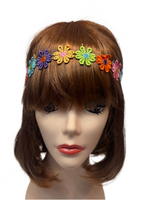 Cotton Flower Hippie Headband