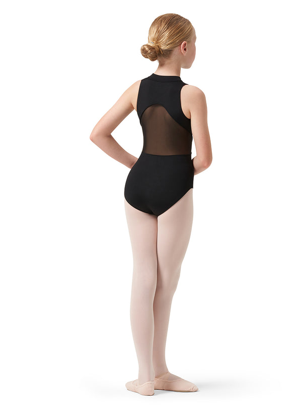 Rose Vine Zip Front Tank Leotard (Child)