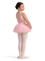 Girls Bloch Embroidered Tank Tutu Leotard CL50004 (Pink)