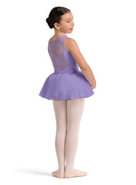 Girls Bloch Embroidered Tank Tutu Leotard CL50004 (Lilac)