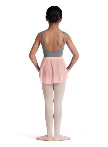 Girls Mesh Pull On Skirt CR4211 (Lt Pink)
