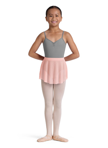 Girls Mesh Pull On Skirt CR4211 (Lt Pink)